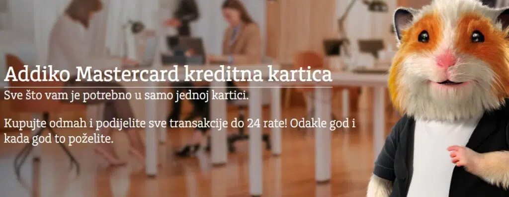 Plaćajte Addiko Mastercard kreditnom karticom i podijelite kupovinu na tri rate bez kamata i naknada