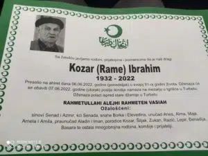 Preminuo Ibrahim Kozar