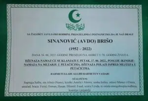 Preminuo Brišo Sinanović