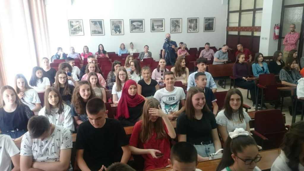 (foto) ponos društva / upriličen prijem za 50 učenika generacije iz općine travnik