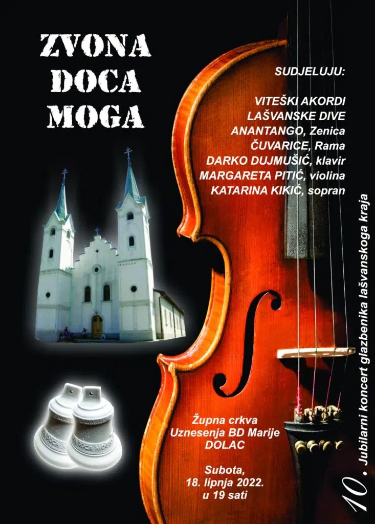 Ove subote koncert “Zvona Doca moga”