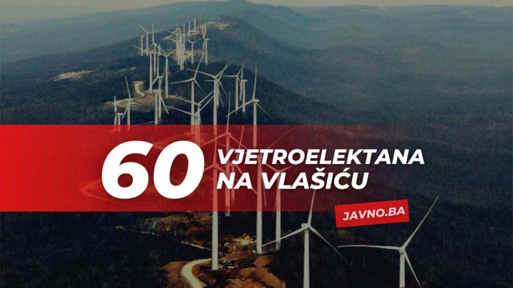 EPBiH uzima kredit za gradnju vjetroelektrane Vlašić