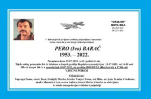 Preminuo Pero Barać