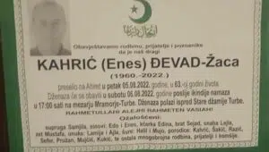Preminuo Đevad-Žaca Kahrić