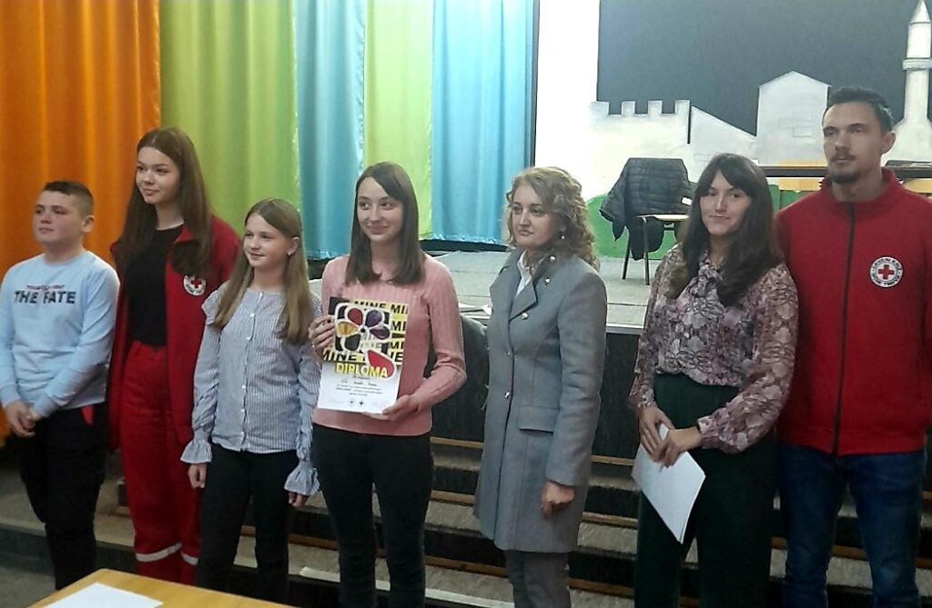 (FOTO) Osnovna škola "Turbe" pobjednik takmičenja "Misli mine"