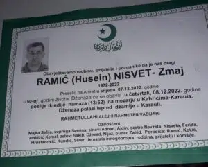 Preminuo Nisvet - Zmaj Ramić