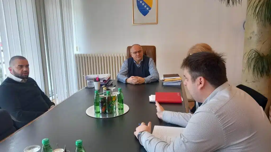 (FOTO) Načelnik Dautović ugostio Elvira Karalića, osnivača HO Pomozi.ba