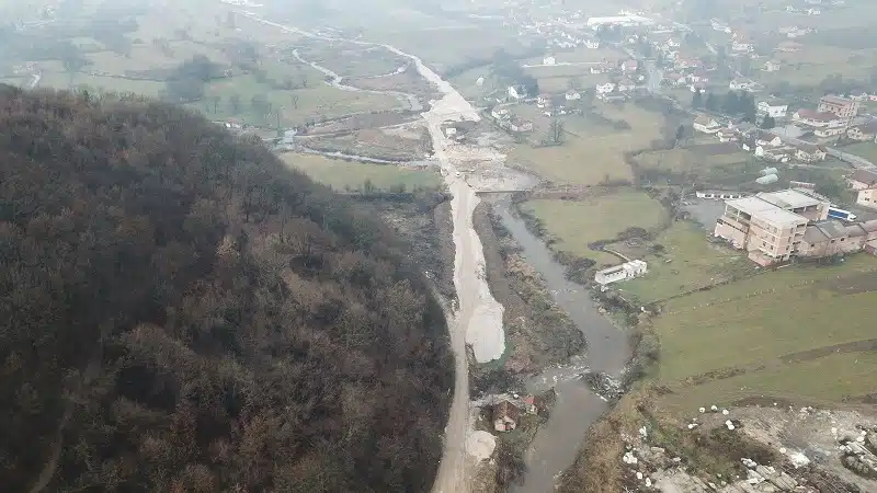 Pogledajte radove na dionici brze ceste Lašva – Nević Polje (FOTO, VIDEO)