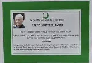 Preminuo Enver Terzić