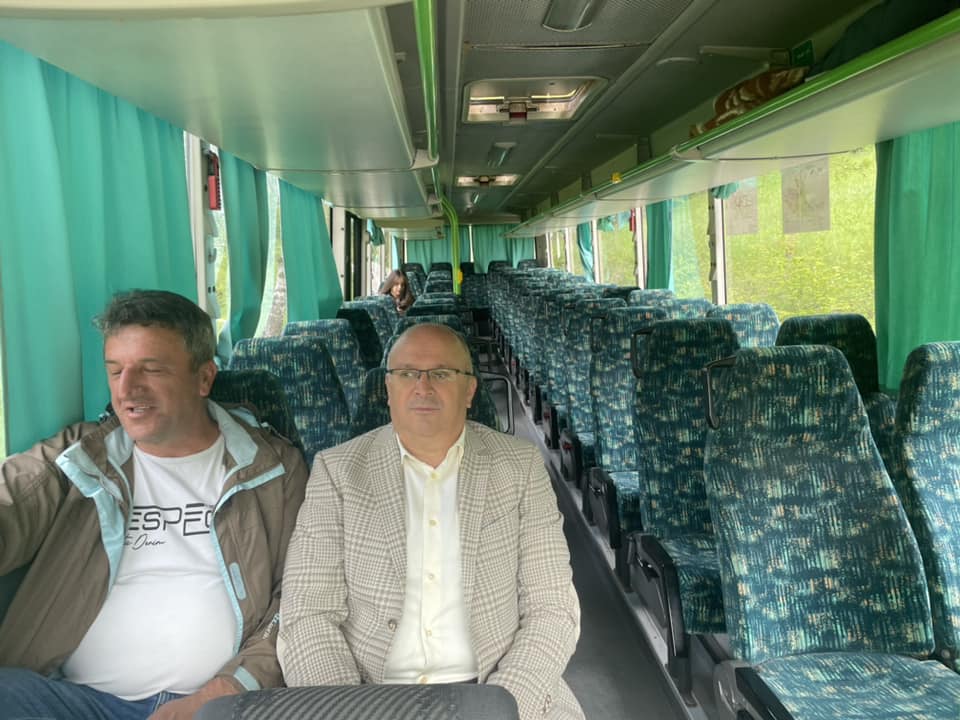 (foto) dautović na terenu / u mz bijelo bučje pokrenuto klizište