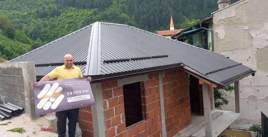 (foto) završen projekat izgradnje kuće porodici hadžić iz travnika