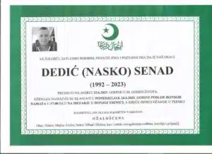 Preminuo Senad Dedić