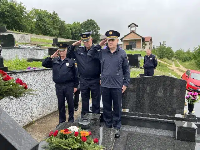 Obilježena 25. godišnjica stradanja policijskog službenika Perice Bilića