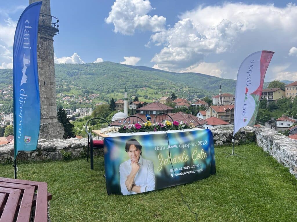 dani dijaspore donose raznovrsan program u travnik, kao i veliki koncert zdravka čolića