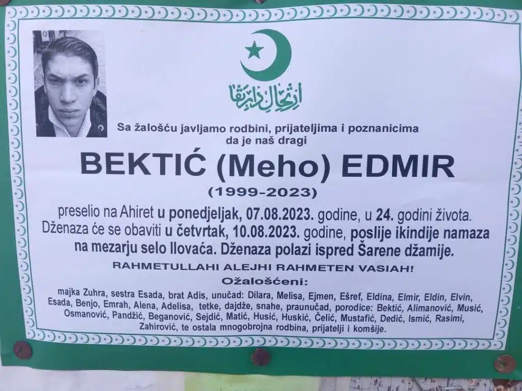 Preminuo Edmir Bektić