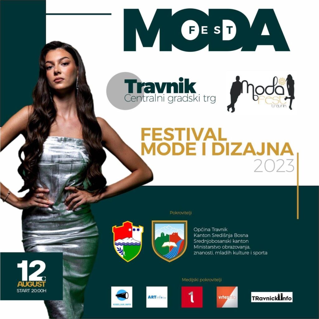 u subotu "moda fest travnik 2023" i najljepše djevojke bih u travniku
