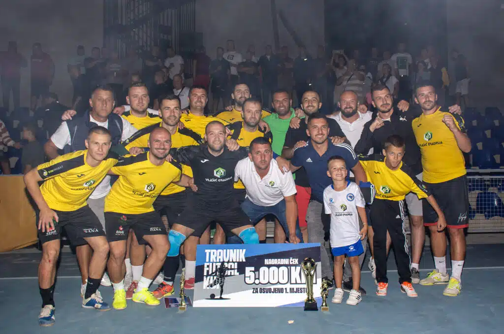 Travnik futsal kup/ Ekipa VLAŠIĆ GRADNJA SEMIMINOR pobjednik turnira!