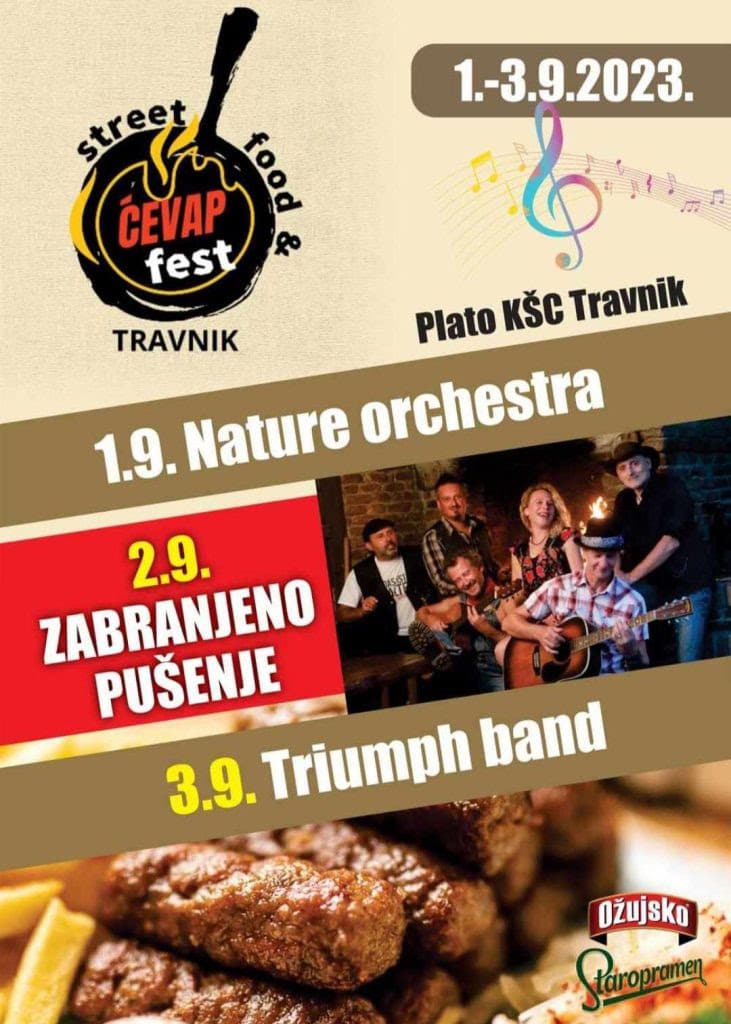 Prvi Street Food & Ćevap Fest u Travniku