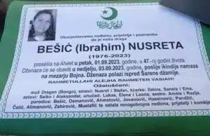 Preminula Nusreta Bešić