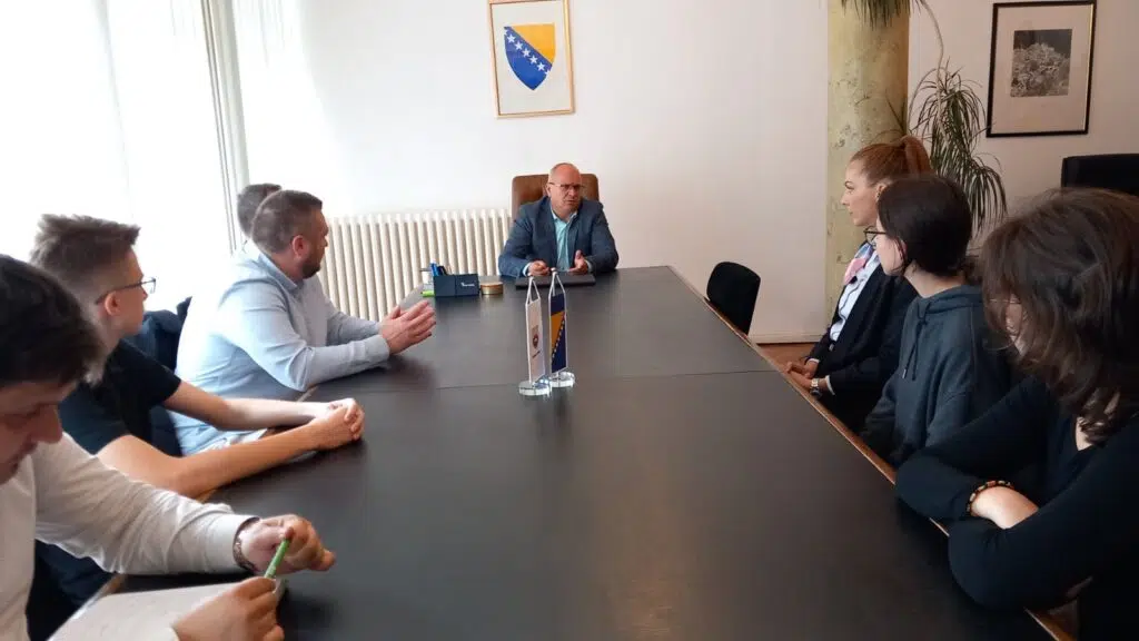 Načelnik općine Travnik ugostio volontere Turističko informativnog centra Travnik