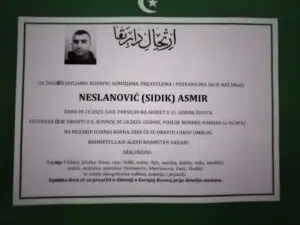 Preminuo Asmir Neslanović
