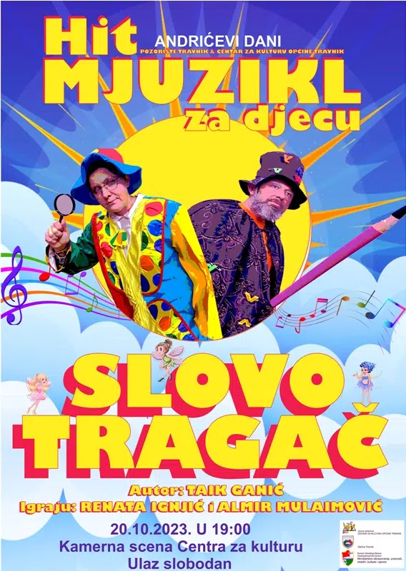 NE PROPUSTITE – HIT mjuzikl za djecu! „SLOVOTRAGAČ“