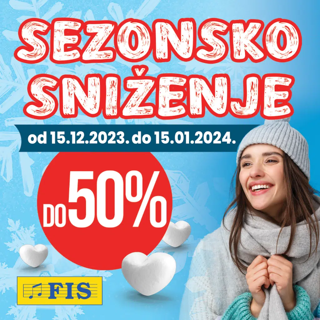 Sezonsko sniženje u FIS-u počinje Shopping day-om