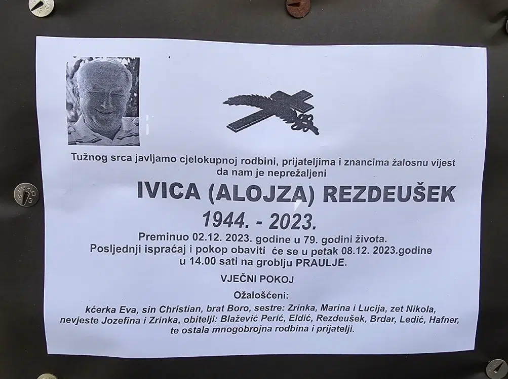 IVICA (ALOJZA) REZDEUŠEK