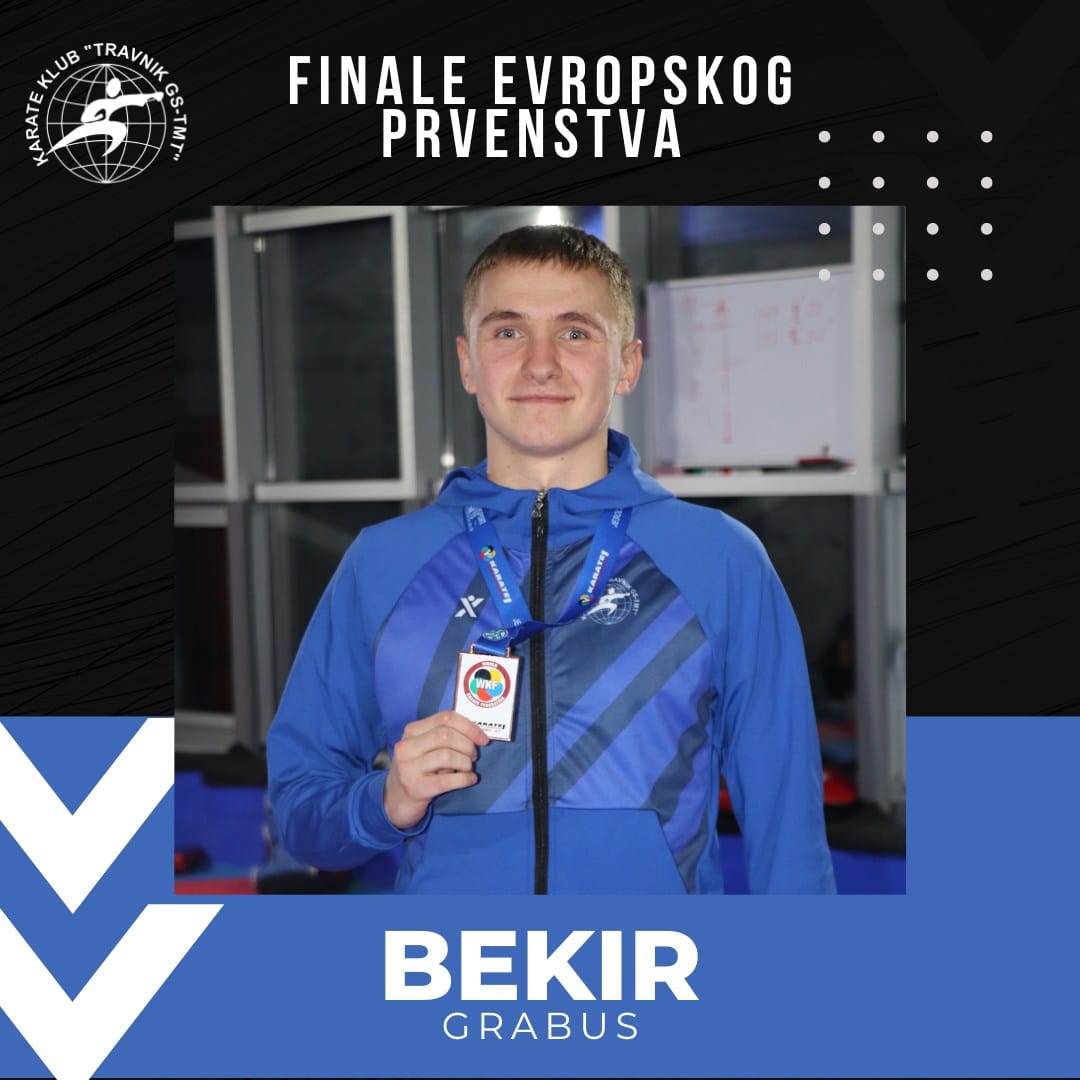 Travnik ima dvije zlatne medalje: Bekir Grabus je prvak Evrope!