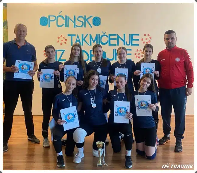 Veliki uspjeh učenica OŠ “Travnik” na općinskom takmičenju iz odbojke u Travniku