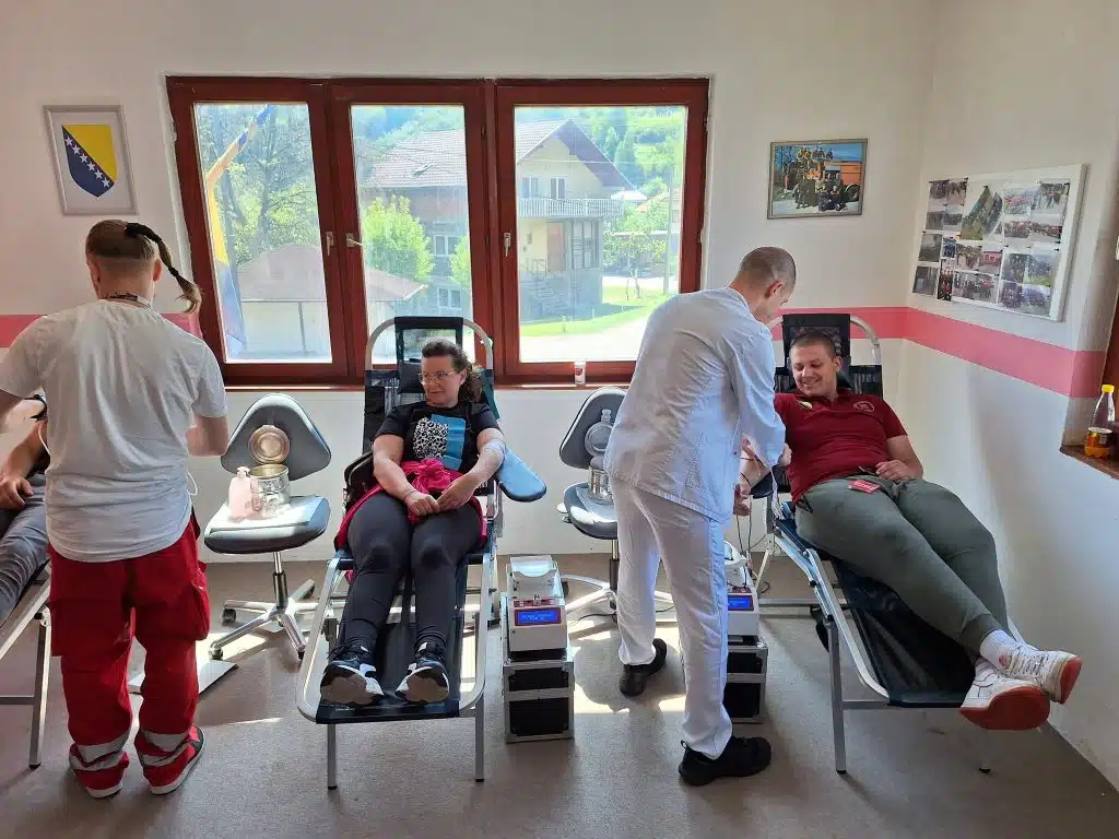 U Turbetu organizovana akcija darivanja krvi
