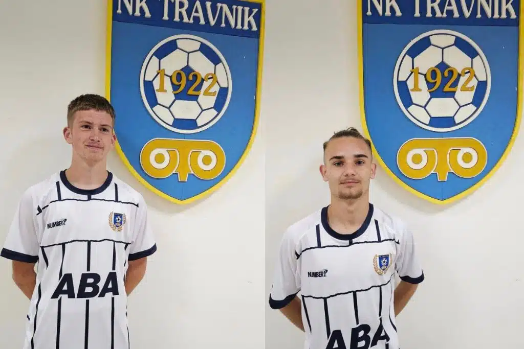 NK Travnik jača tim, potpisani ugovori s mladim talentima Goranom i Hrustanovićem