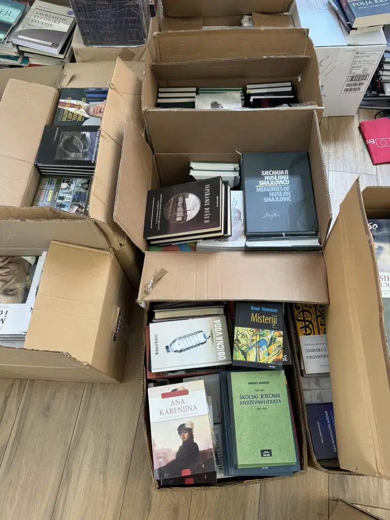 gradska biblioteka travnik ustupa višak knjiga drugim bibliotekama u bih