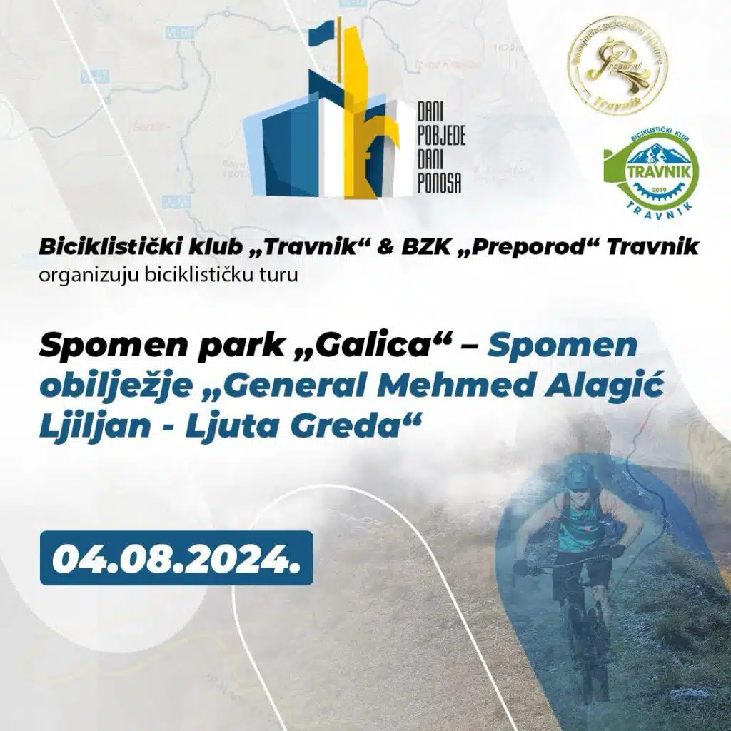 Biciklistički klub Travnik i BZK “Preporod” Travnik pozivaju na biciklističku turu