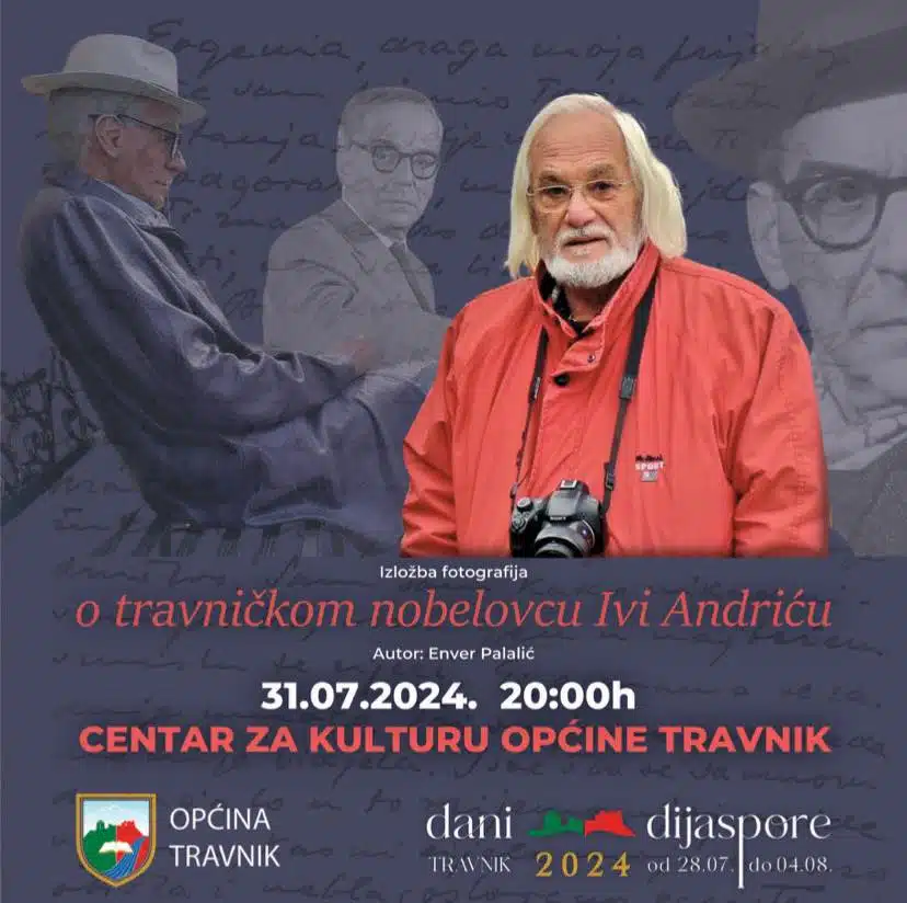 Večeras izložba fotografija o travničkom nobelovcu Ivi Andriću