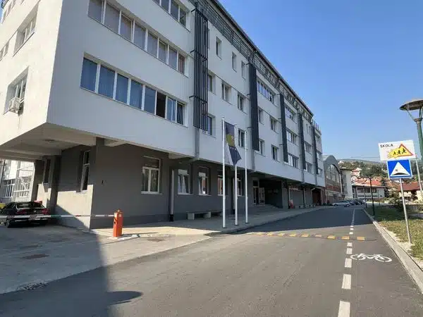Sportska sala u Travniku: Načelnik Dautović obišao gradilište u drugoj fazi izgradnje