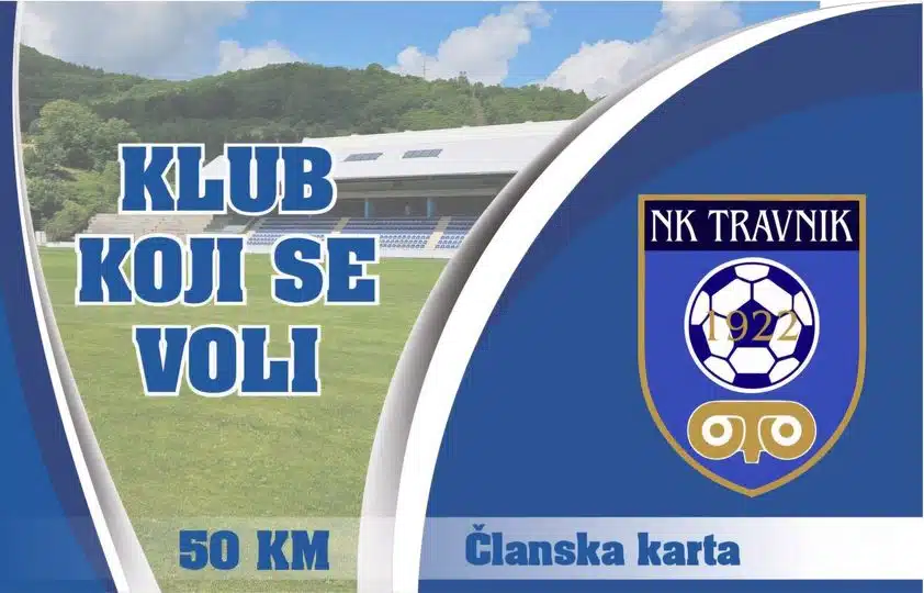 U prodaju su puštene članske karte NK Travnik za sezonu 2024/2025