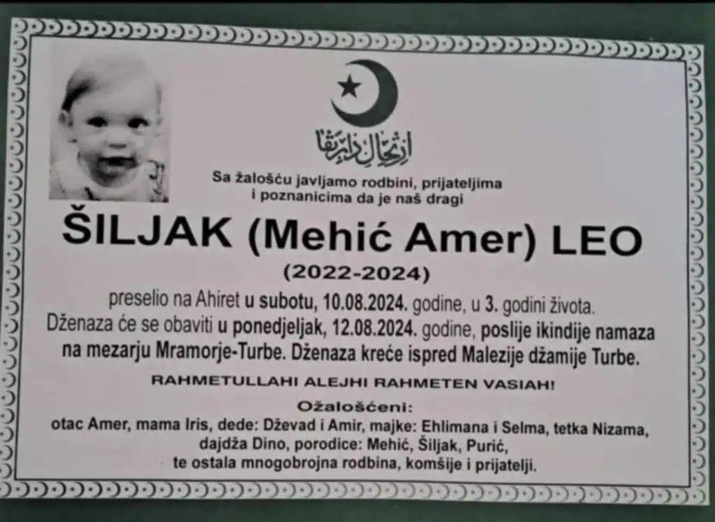 Preminuo je Šiljak (Mehić Amer) Leo
