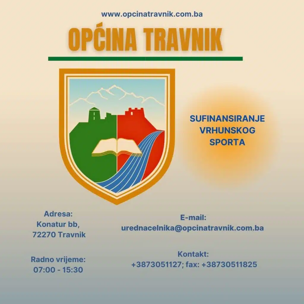 Sufinansiranje vrhunskog sporta za mjesec juli, 2024. godine