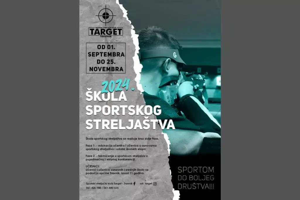 Počinje besplatna Škola sportskog streljaštva u Travniku