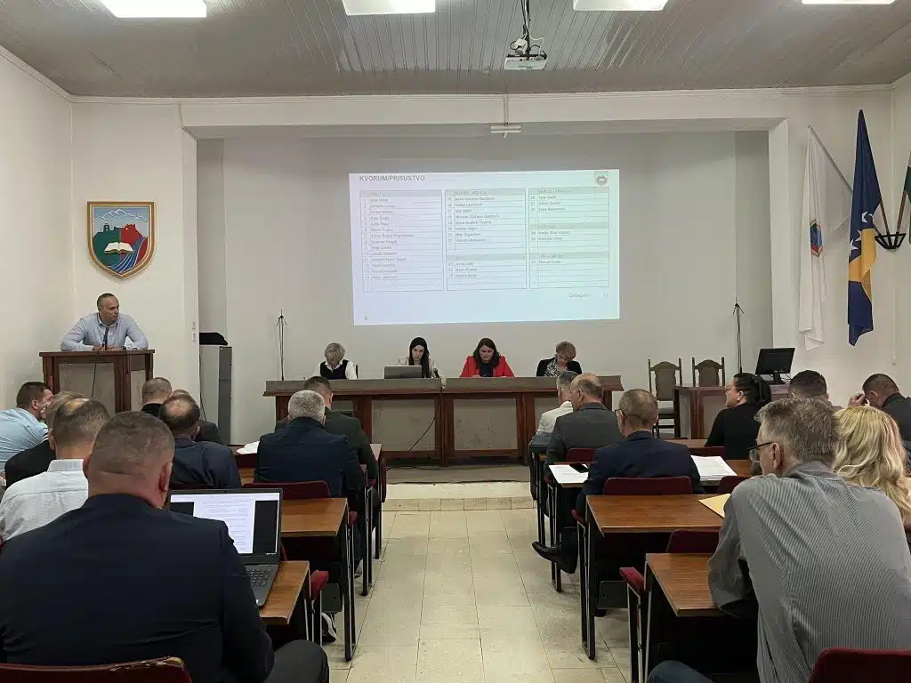 Sutra 53. redovna sjednica Općinskog vijeća Travnik