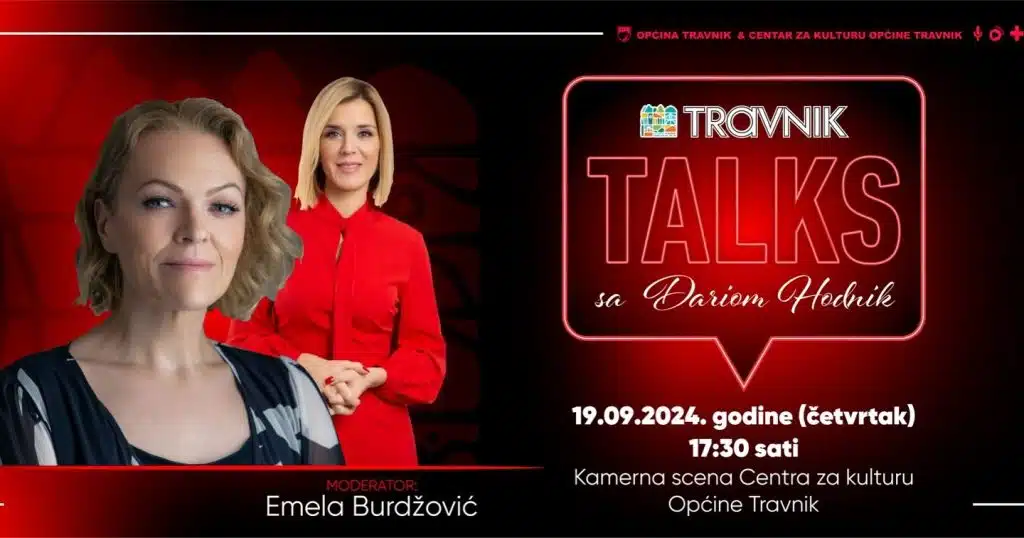 Novo izdanje serijala Travnik Talks sa Dariom Hodnik