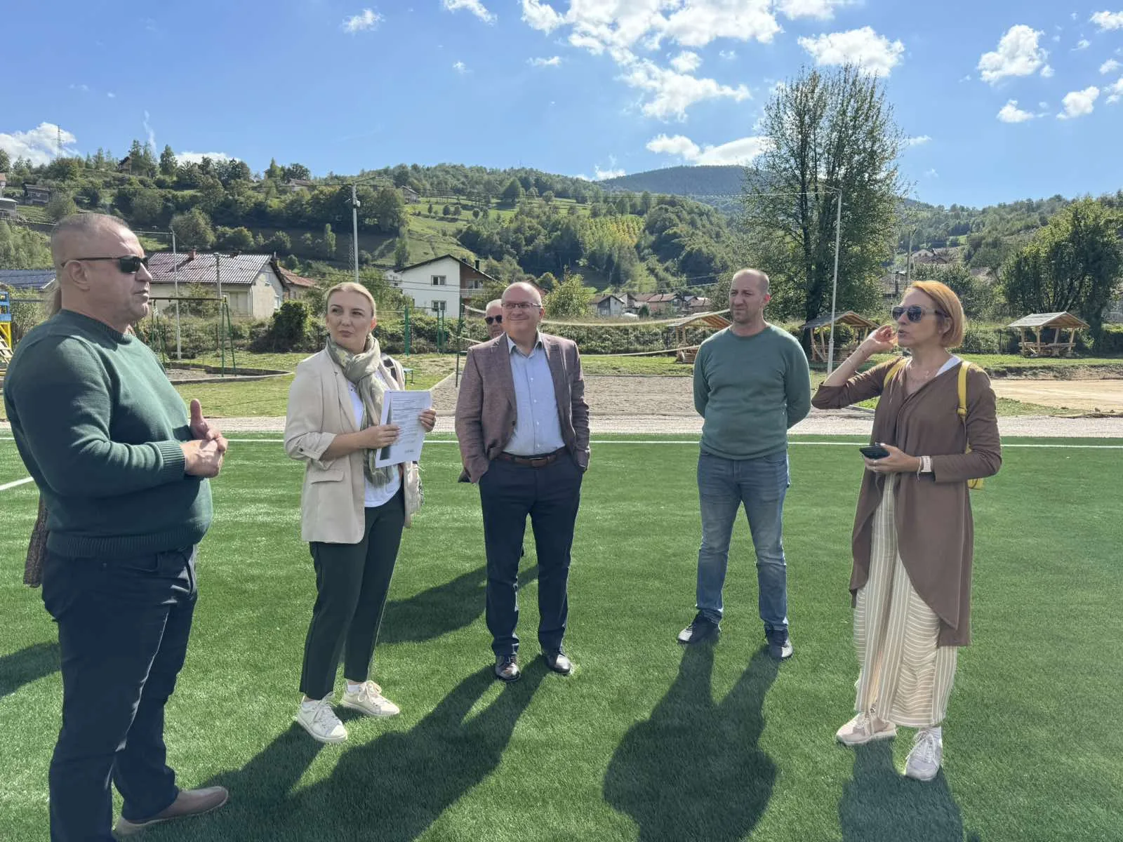 Izgrađeno igralište u Turbetu u okviru projekta 'Jačanje uloge mjesnih zajednica u BiH'