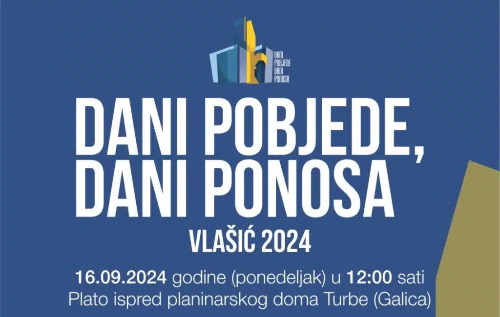 Program manifestacije ”Dani pobjede – dani ponosa”