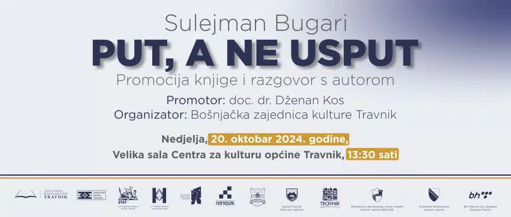 NAJAVA: Promocija knjige „Put, a ne usput“ autora hafiza Sulejmana Bugarija