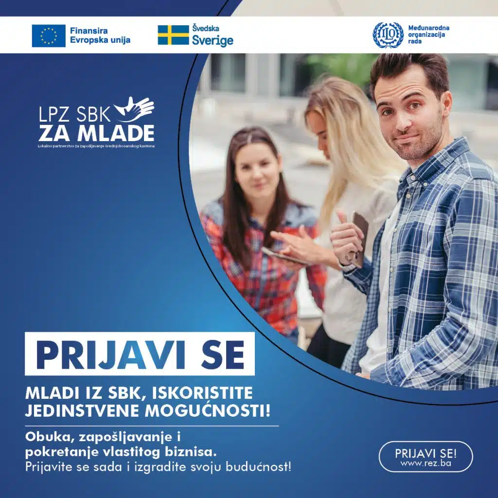Prilika za mlade: Pokreni vlastiti posao uz “LPZ SBK za mlade”!