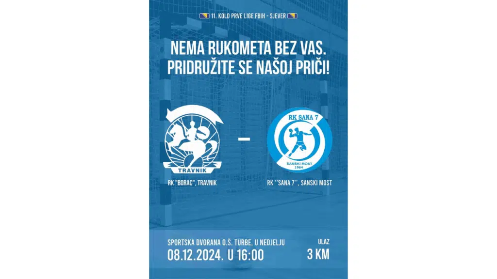 U nedjelju Borac dočekuje Sanu 7