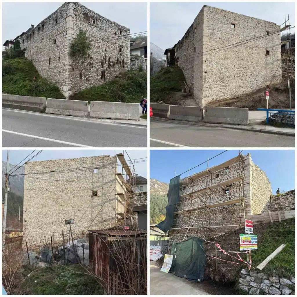 Završena prva faza konzervatorsko-restauratorskih radova na Hasanpašića kuli