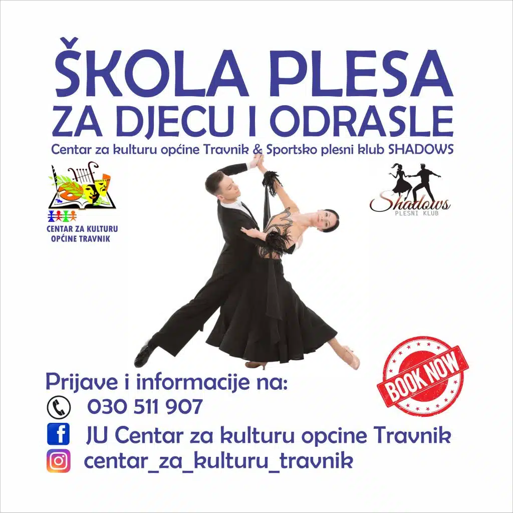 Uskoro škola plesa za djecu i odrasle u Centru za kulturu općine Travnik