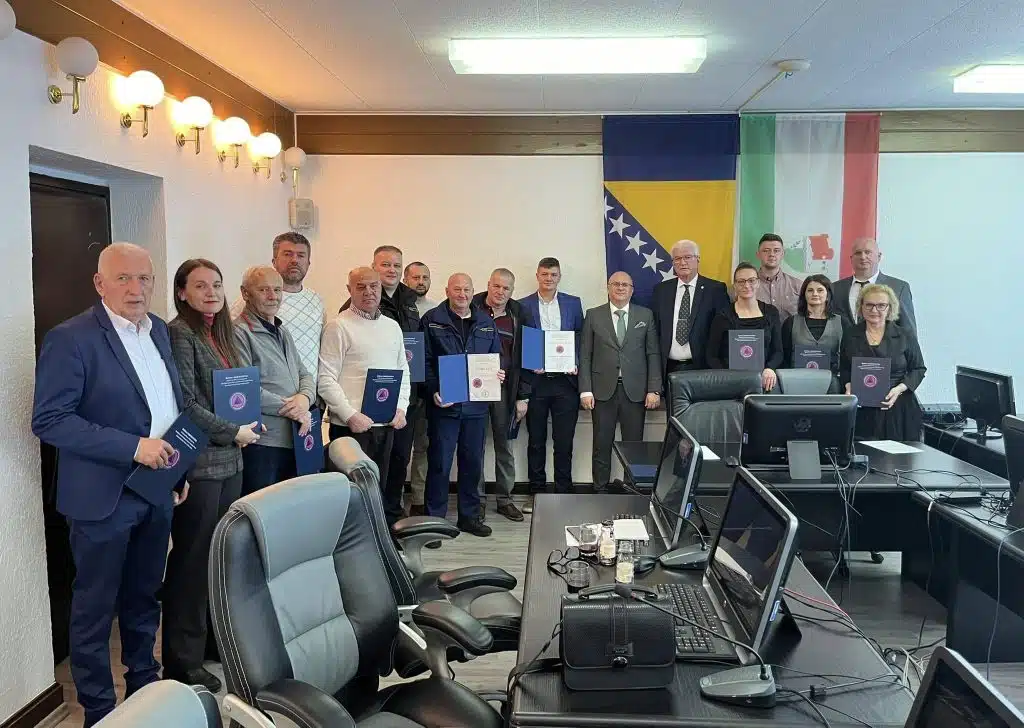 Dodijeljena priznanja povodom Dana civilne zaštite SBK-a (FOTO)